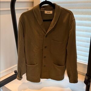 Buck Mason Men's Turf Interloop Shawl Jacket M